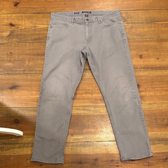 Michael Kors Gray Classic Fit Pants - Picture 1 of 3